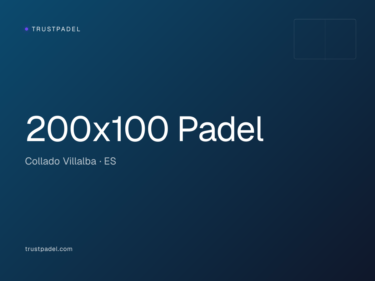 200x100 Padel padel club