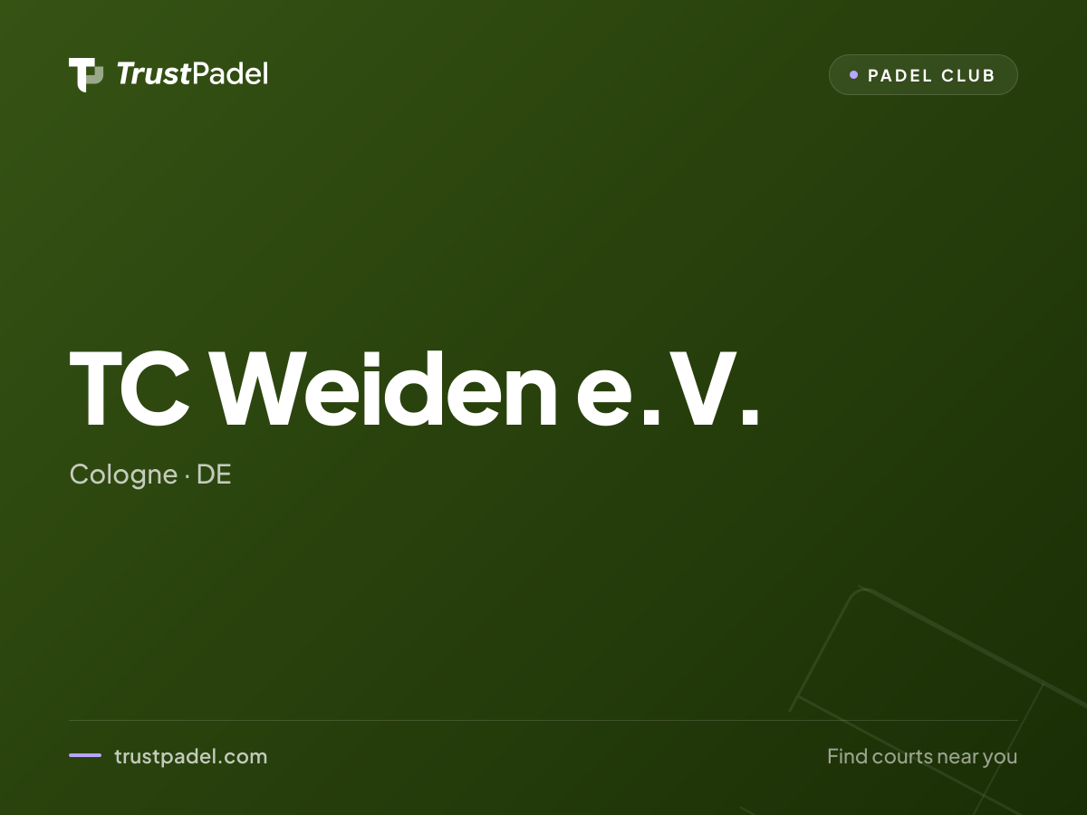 TC Weiden e.V. padel club