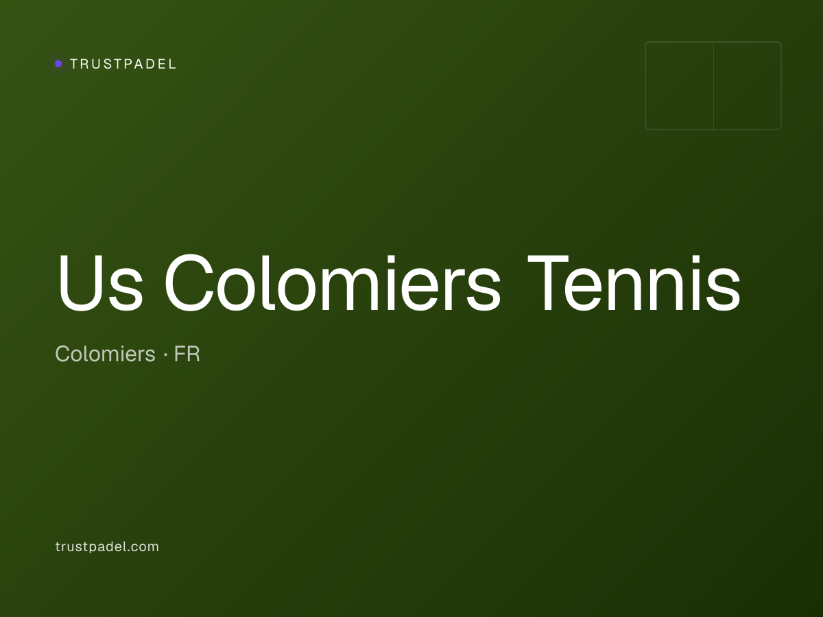 Us Colomiers Tennis padel club