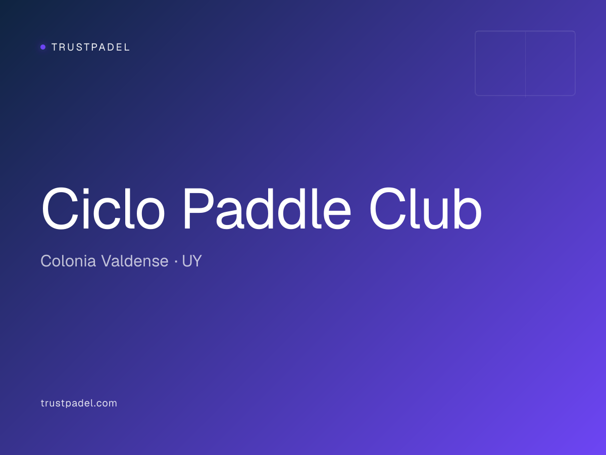 Ciclo Paddle Club padel club