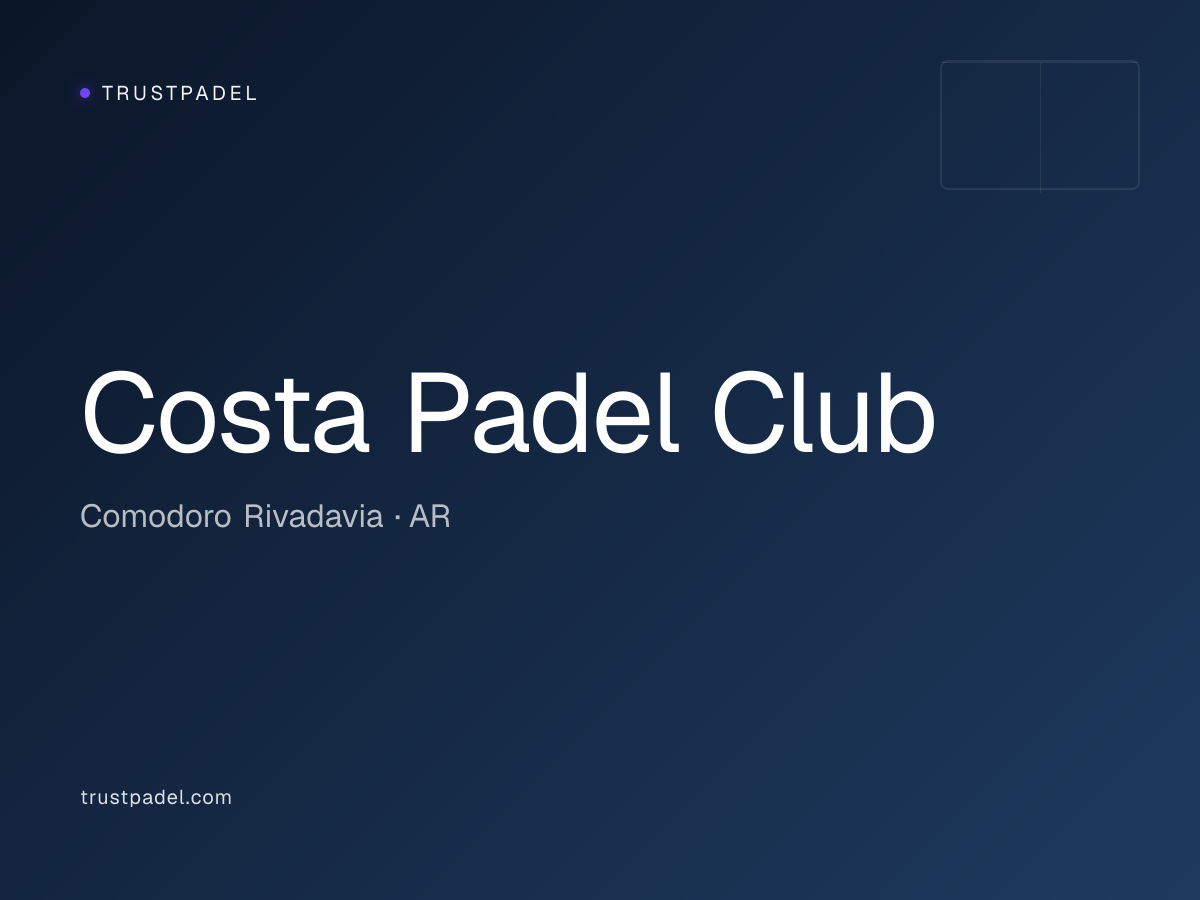 Costa Padel Club padel club