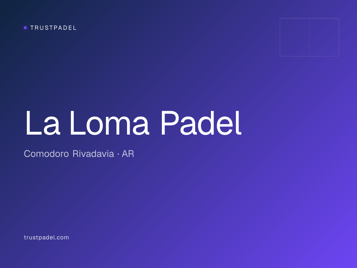 La Loma Padel padel club