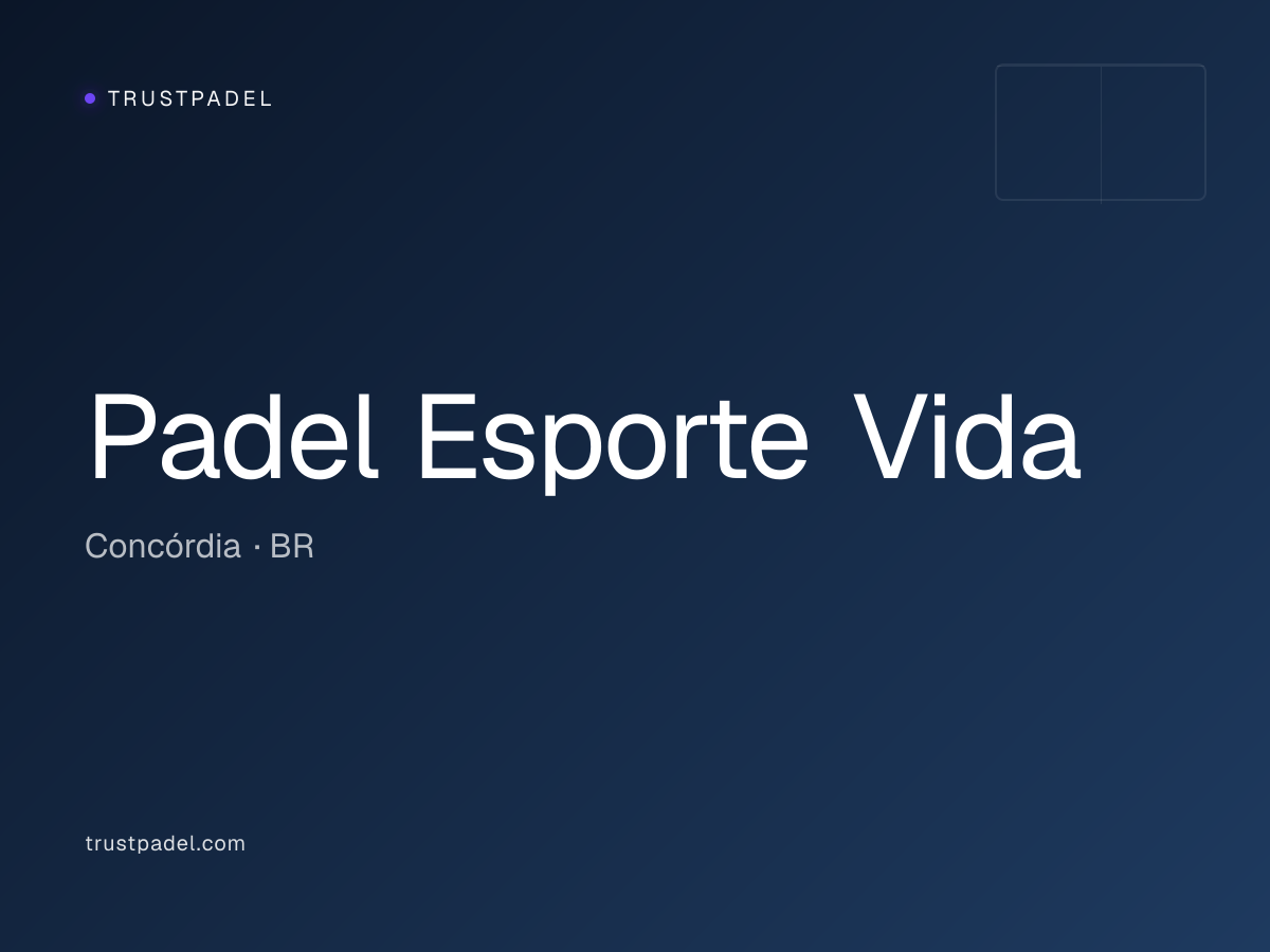 Padel Esporte Vida padel club