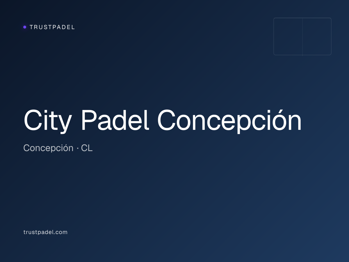 City Padel Concepción padel club