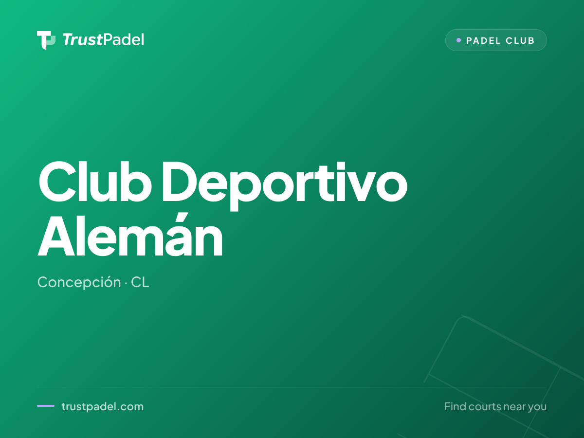Club Deportivo Alemán padel club
