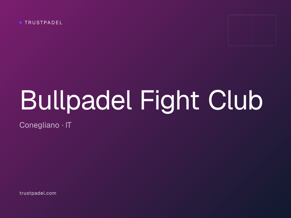 Bullpadel Fight Club padel club
