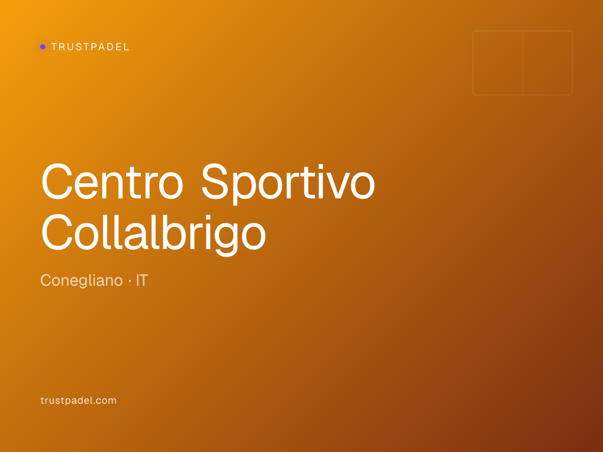 Centro Sportivo Collalbrigo padel club