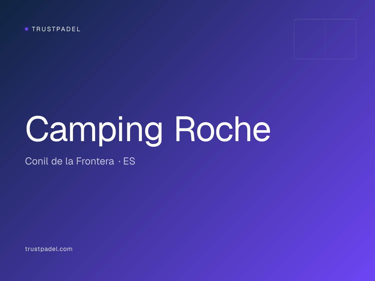 Camping Roche padel club