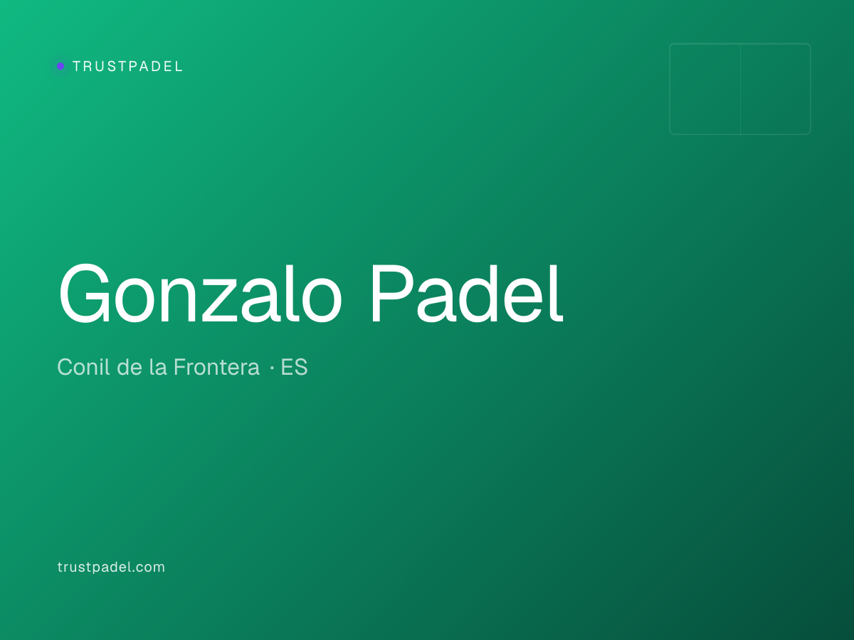 Gonzalo Padel padel club