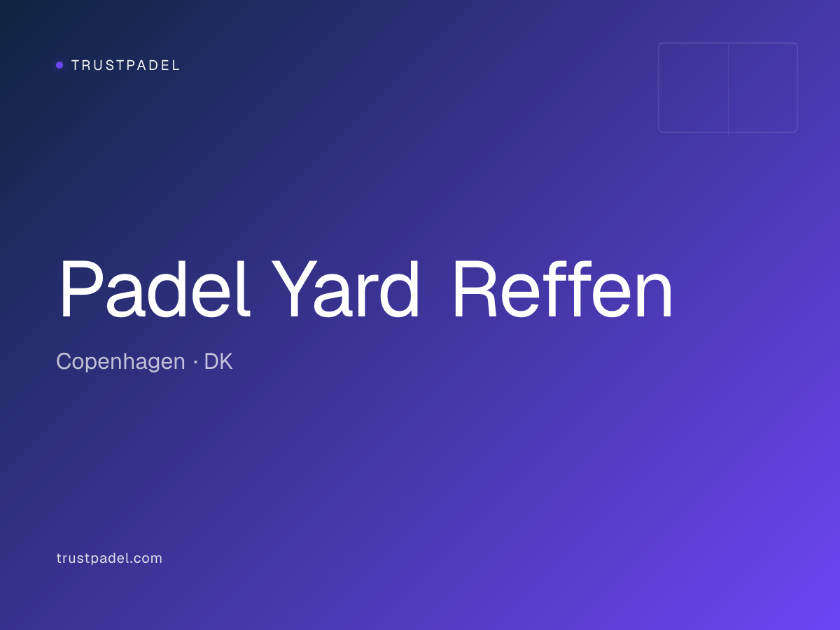 Padel Yard Reffen padel club