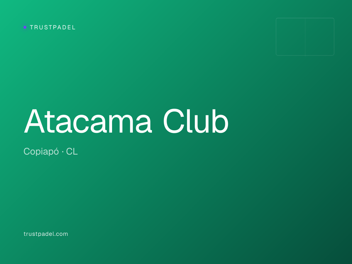 Atacama Club padel club