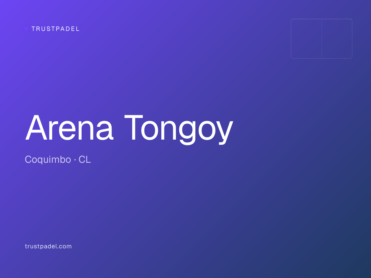 Arena Tongoy padel club