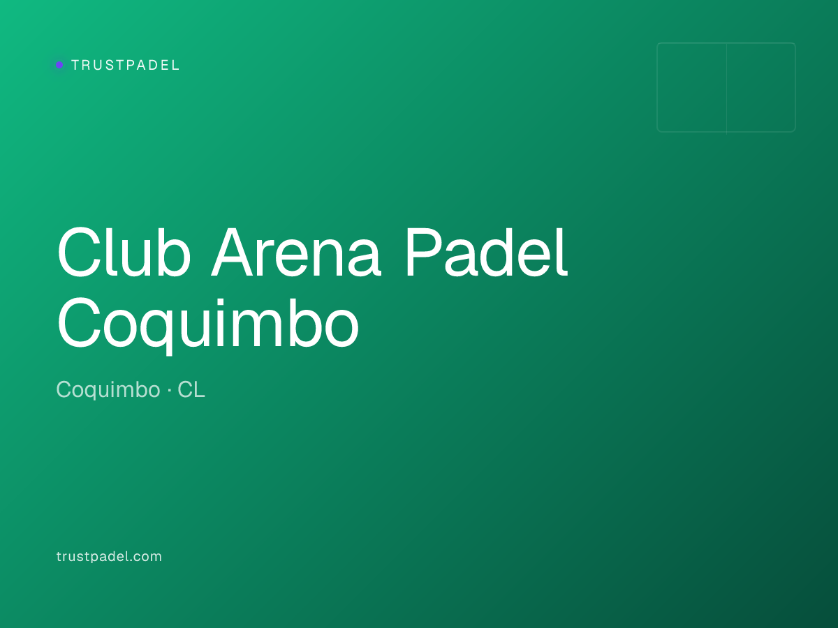 Club Arena Padel Coquimbo padel club