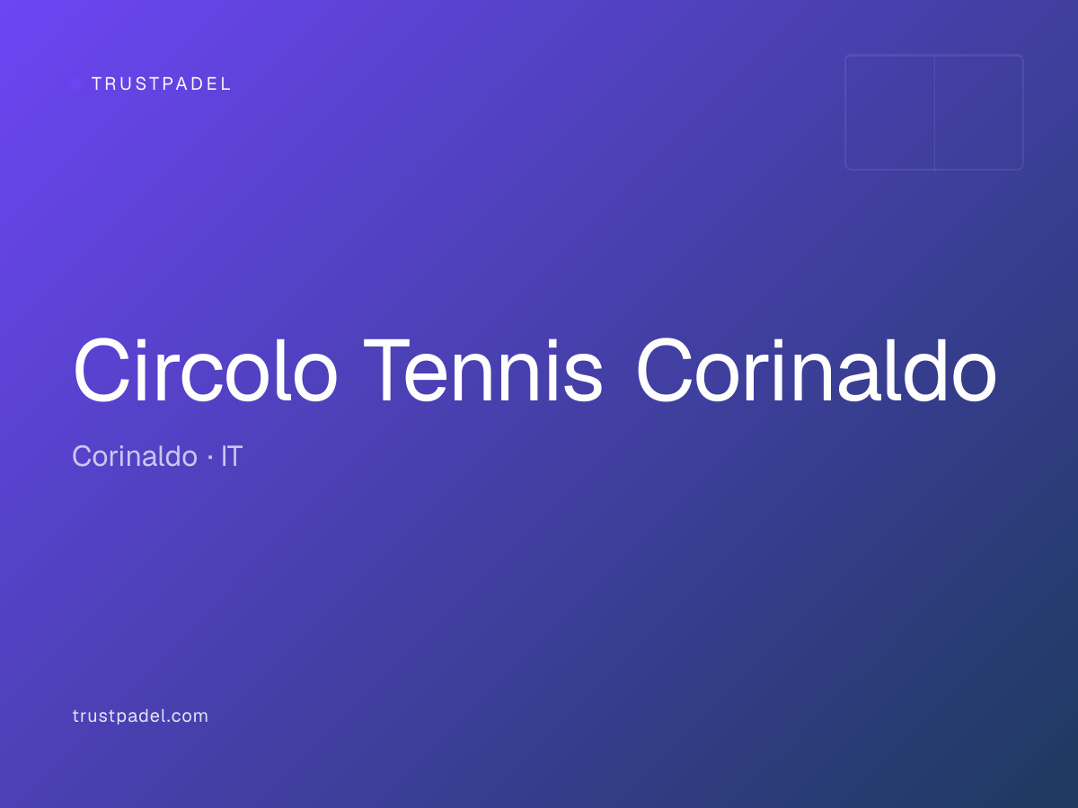 Circolo Tennis Corinaldo padel club