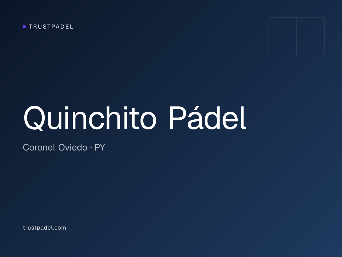 Quinchito Pádel padel club