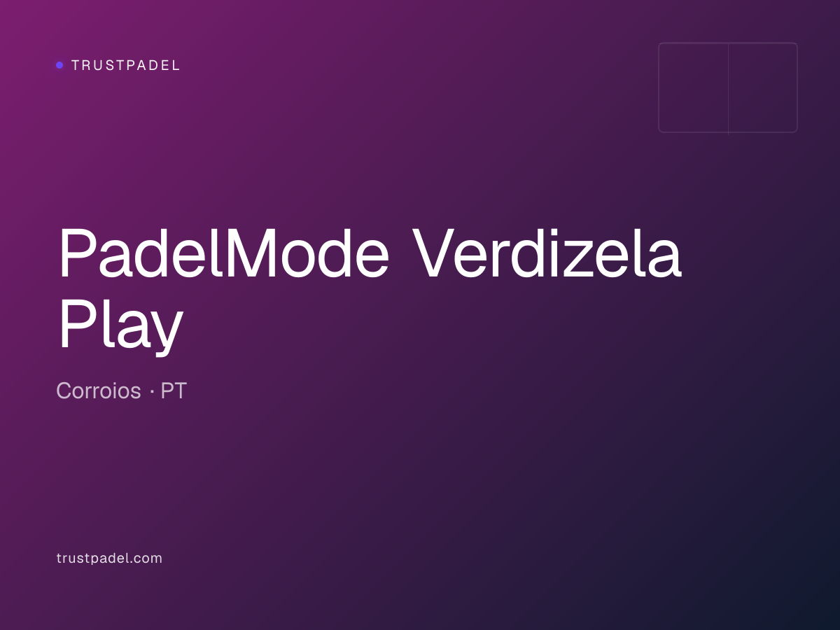 PadelMode Verdizela Play padel club