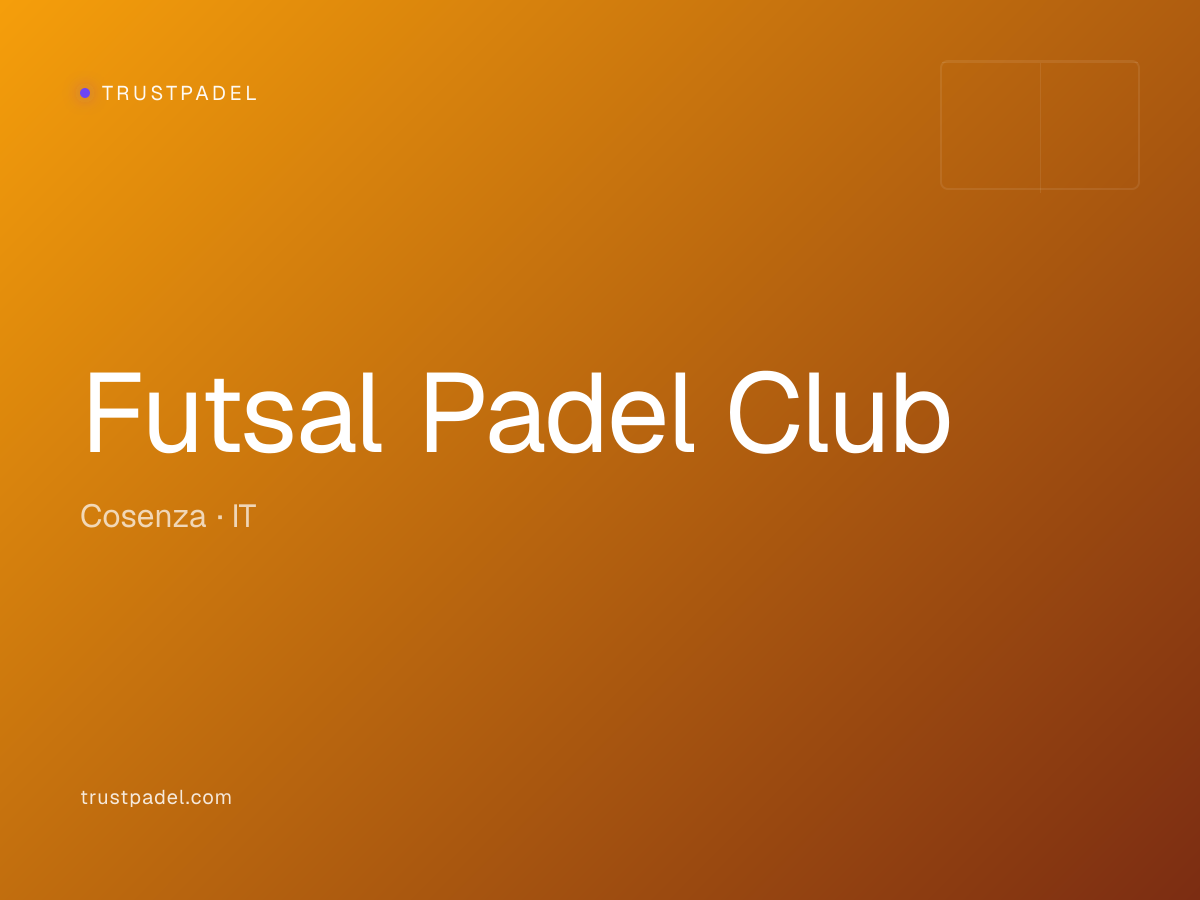 Futsal Padel Club padel club