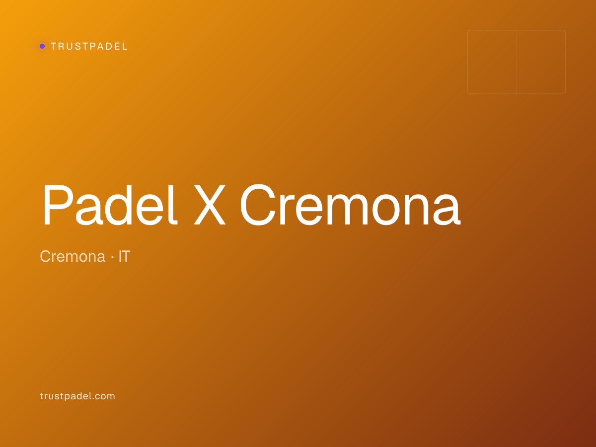 Padel X Cremona padel club