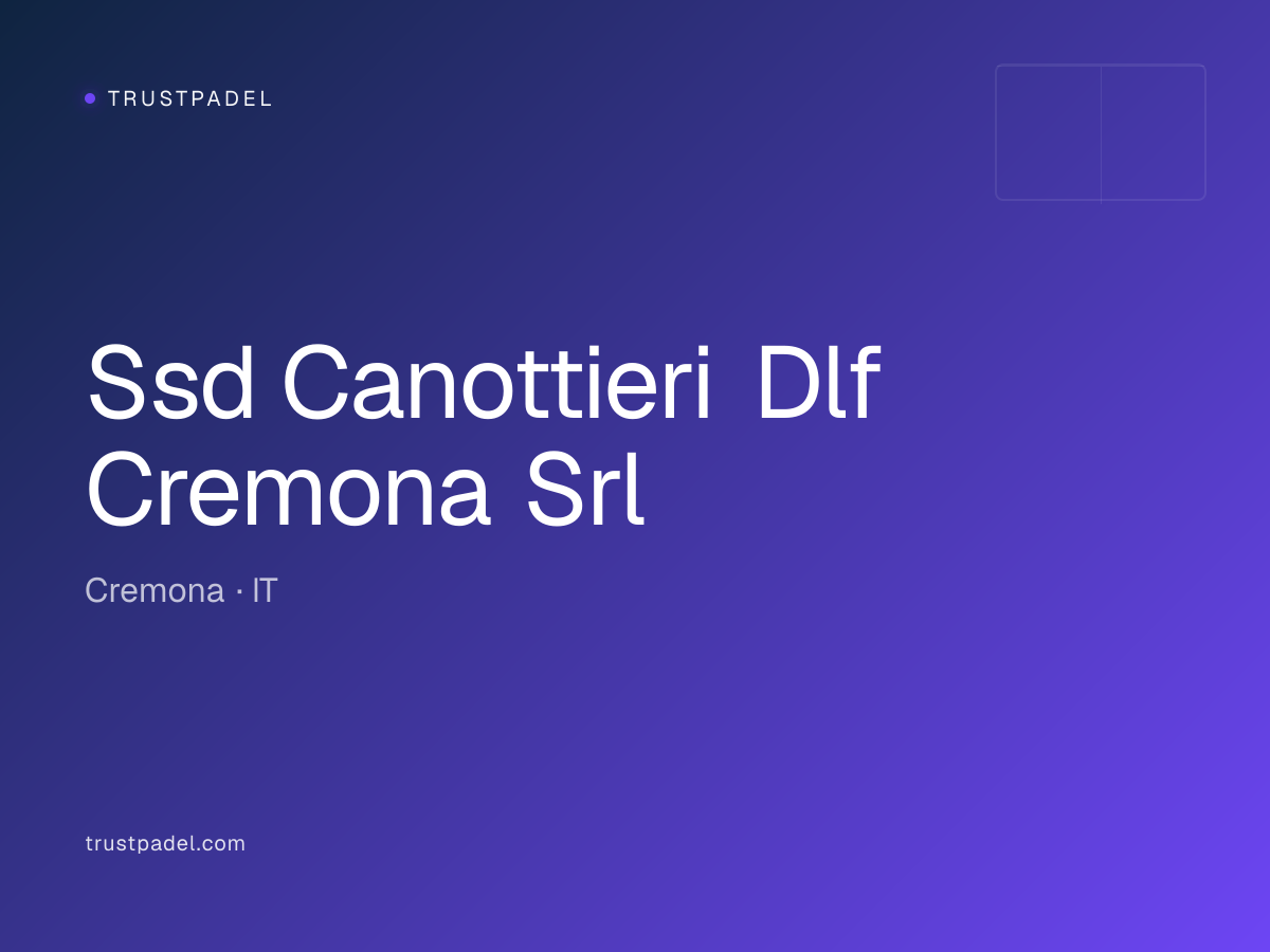 Ssd Canottieri Dlf Cremona Srl padel club