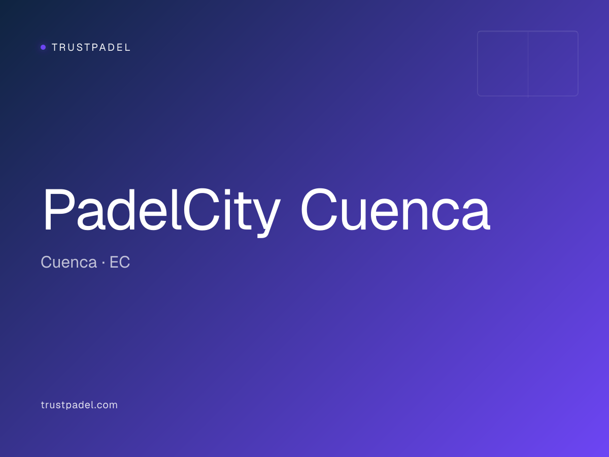 PadelCity Cuenca padel club