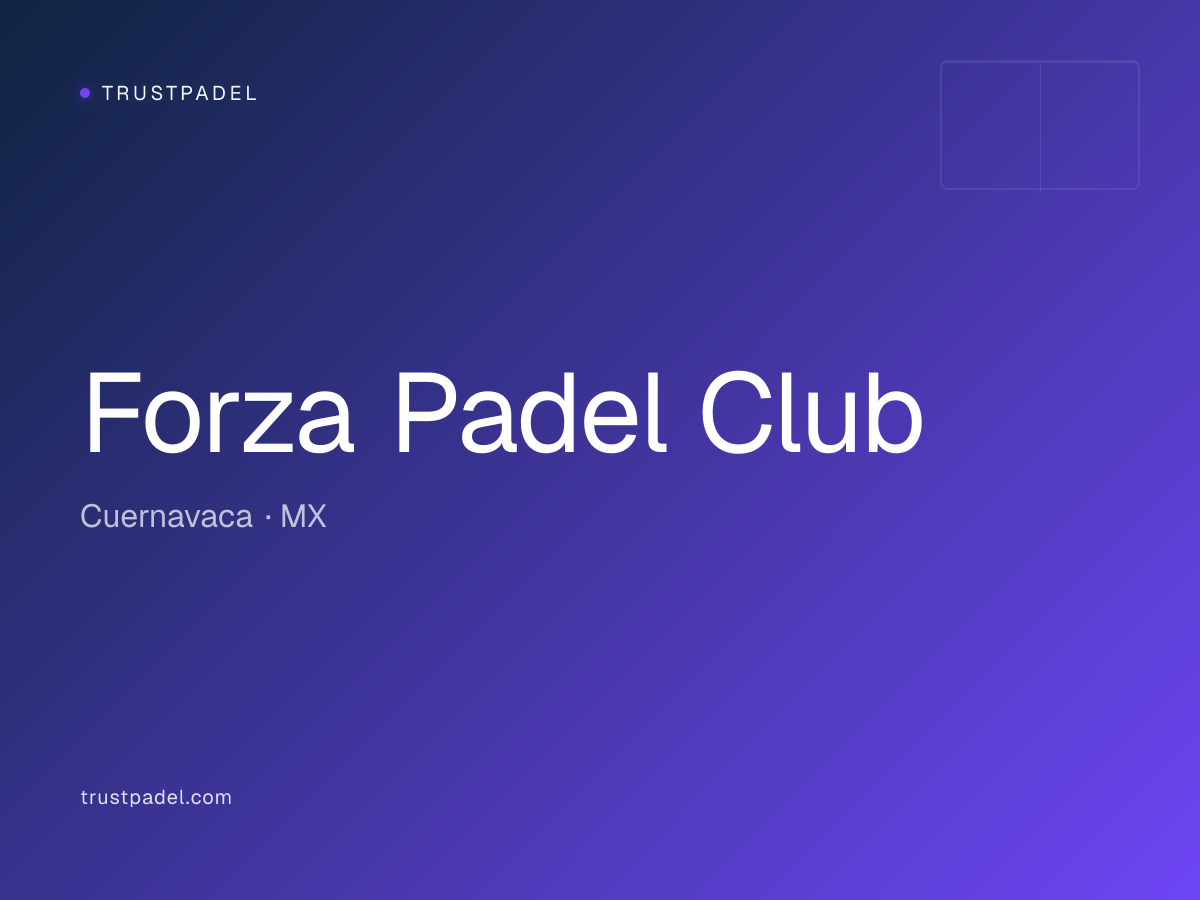 Forza Padel Club padel club