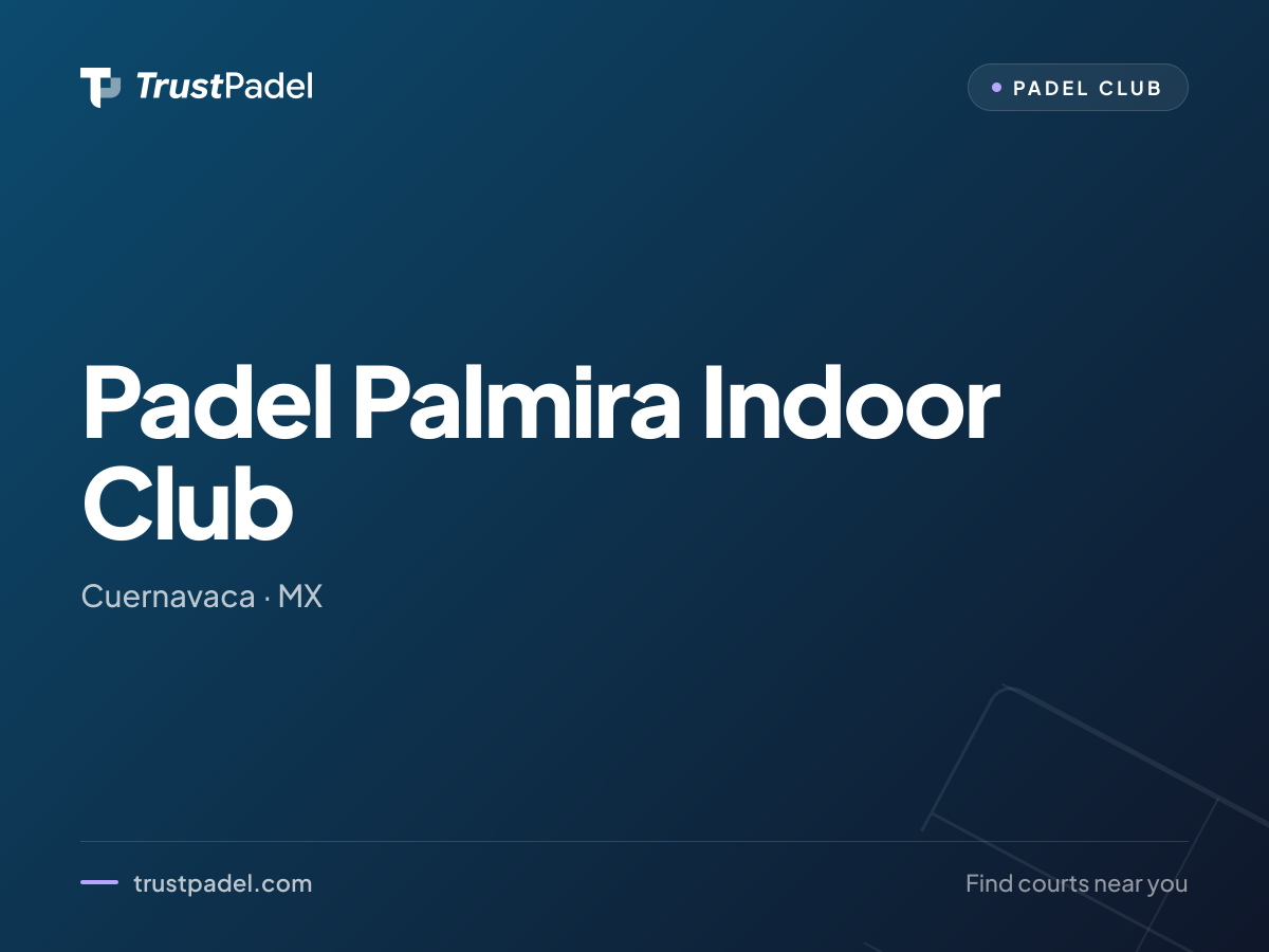 Padel Palmira Indoor Club padel club
