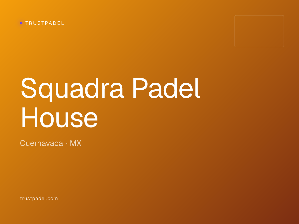 Squadra Padel House padel club