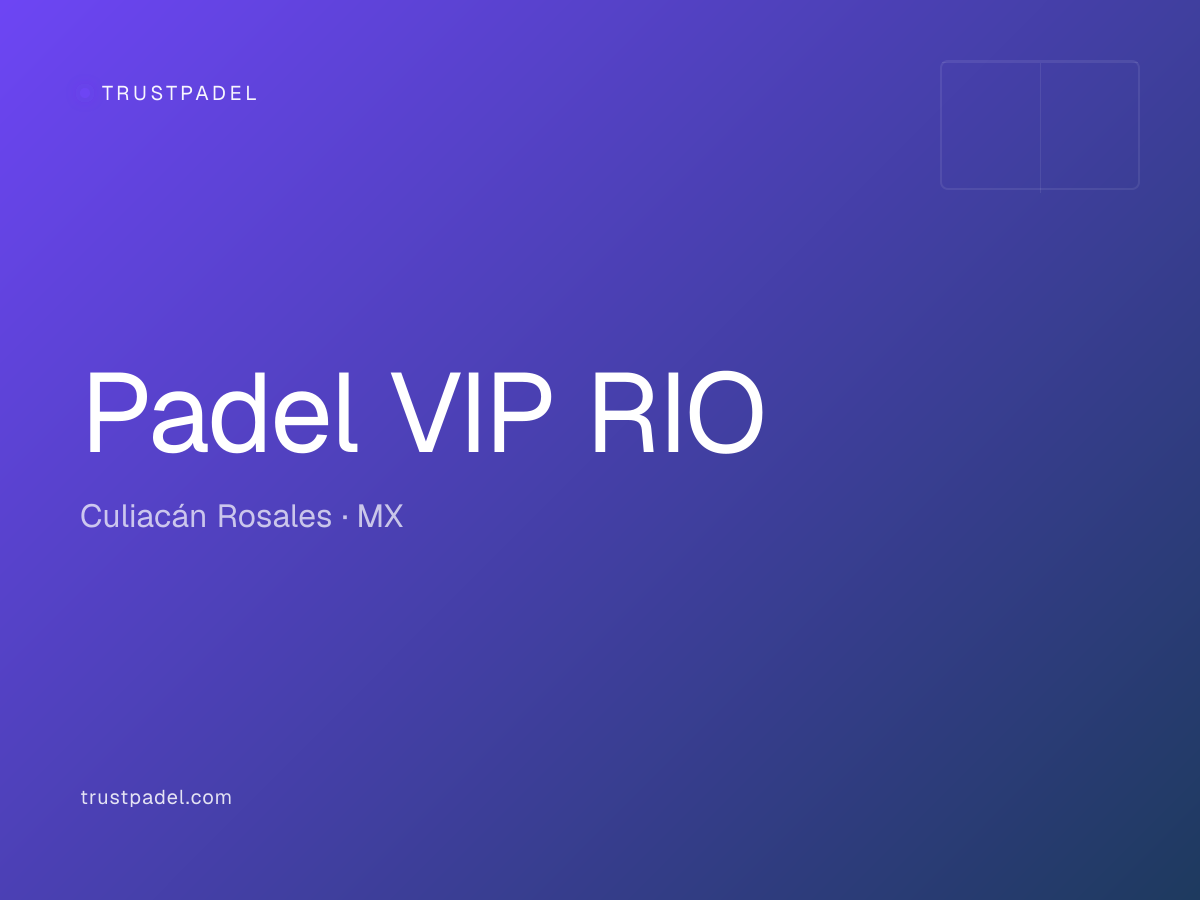 Padel VIP RIO padel club
