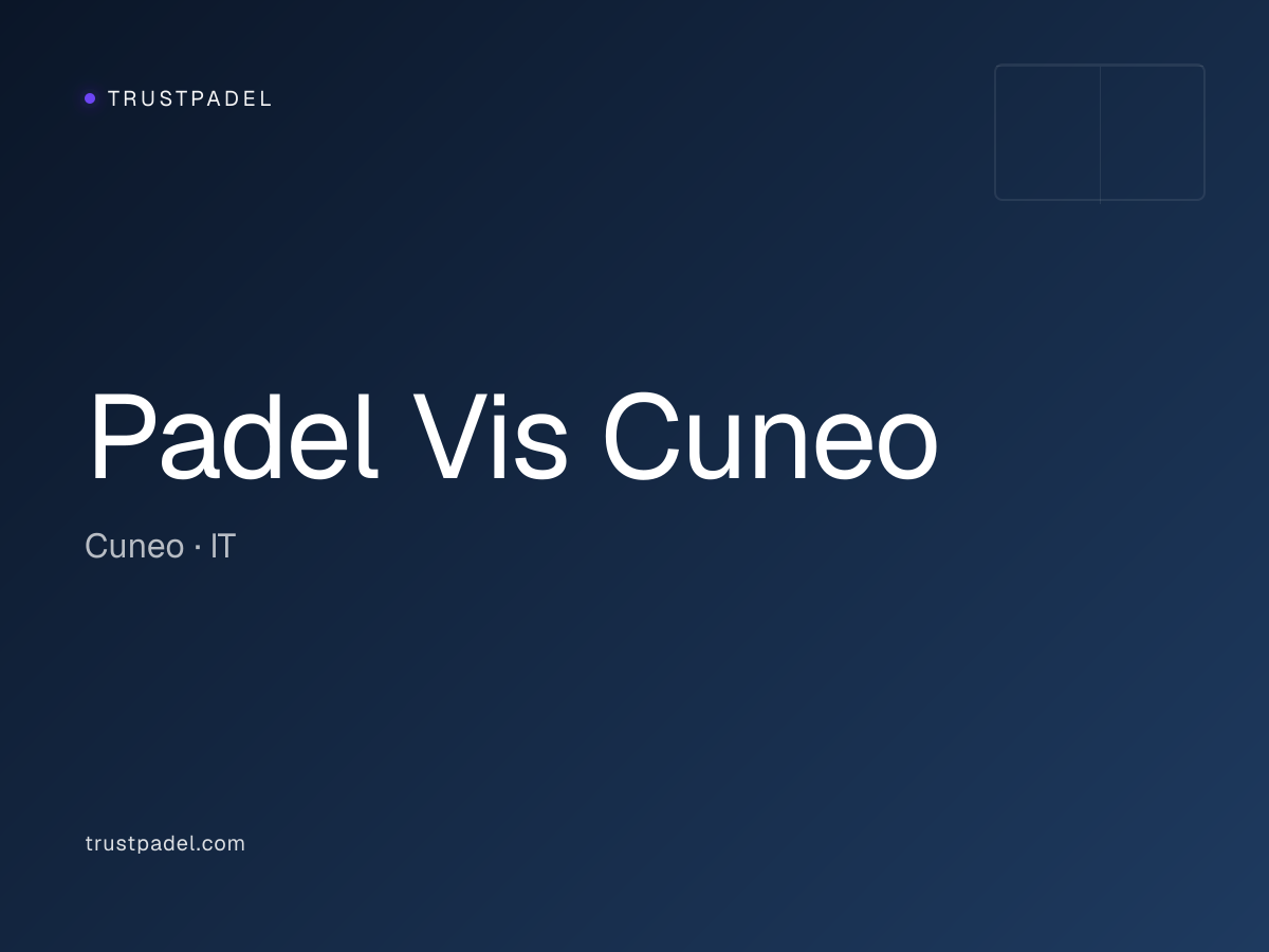 Padel Vis Cuneo padel club