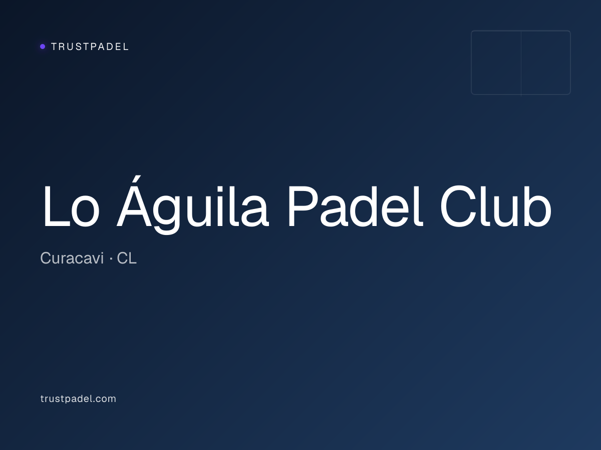 Lo Águila Padel Club padel club
