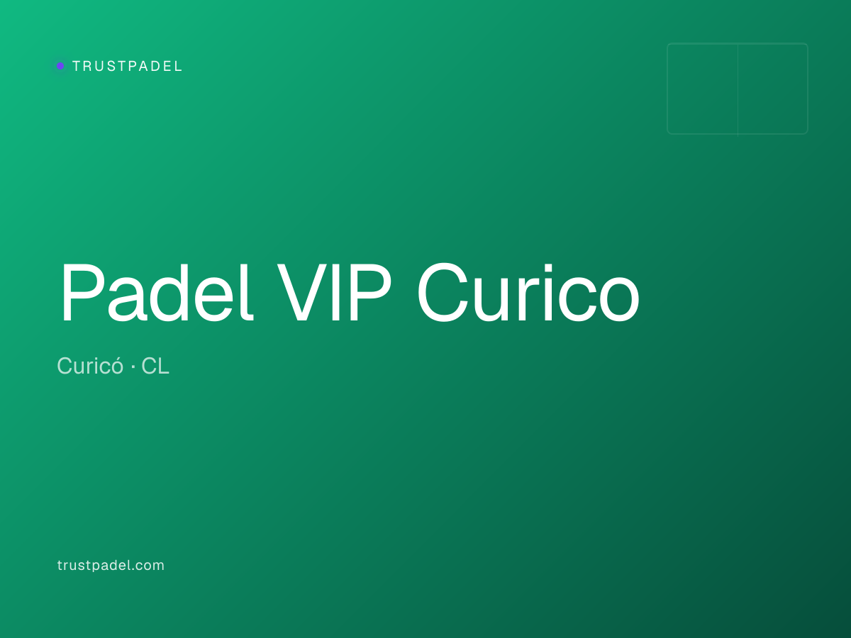 Padel VIP Curico padel club