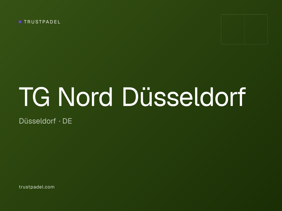 TG Nord Düsseldorf padel club