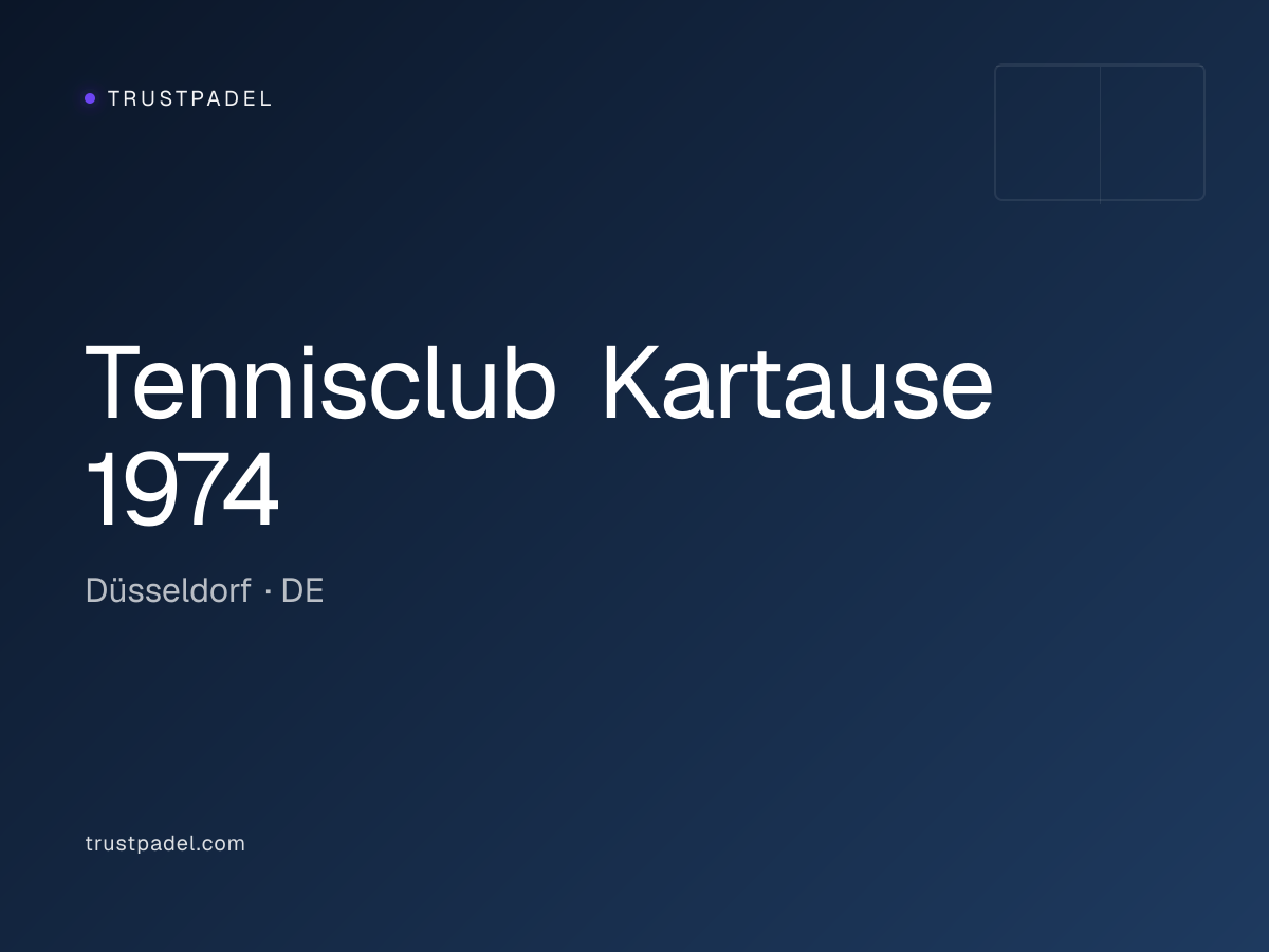 Tennisclub Kartause 1974 padel club