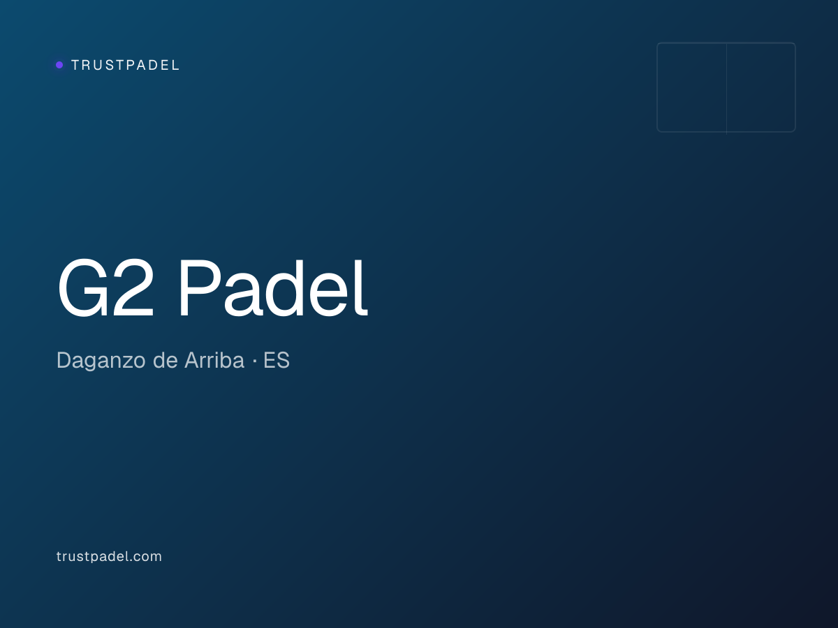 G2 Padel padel club