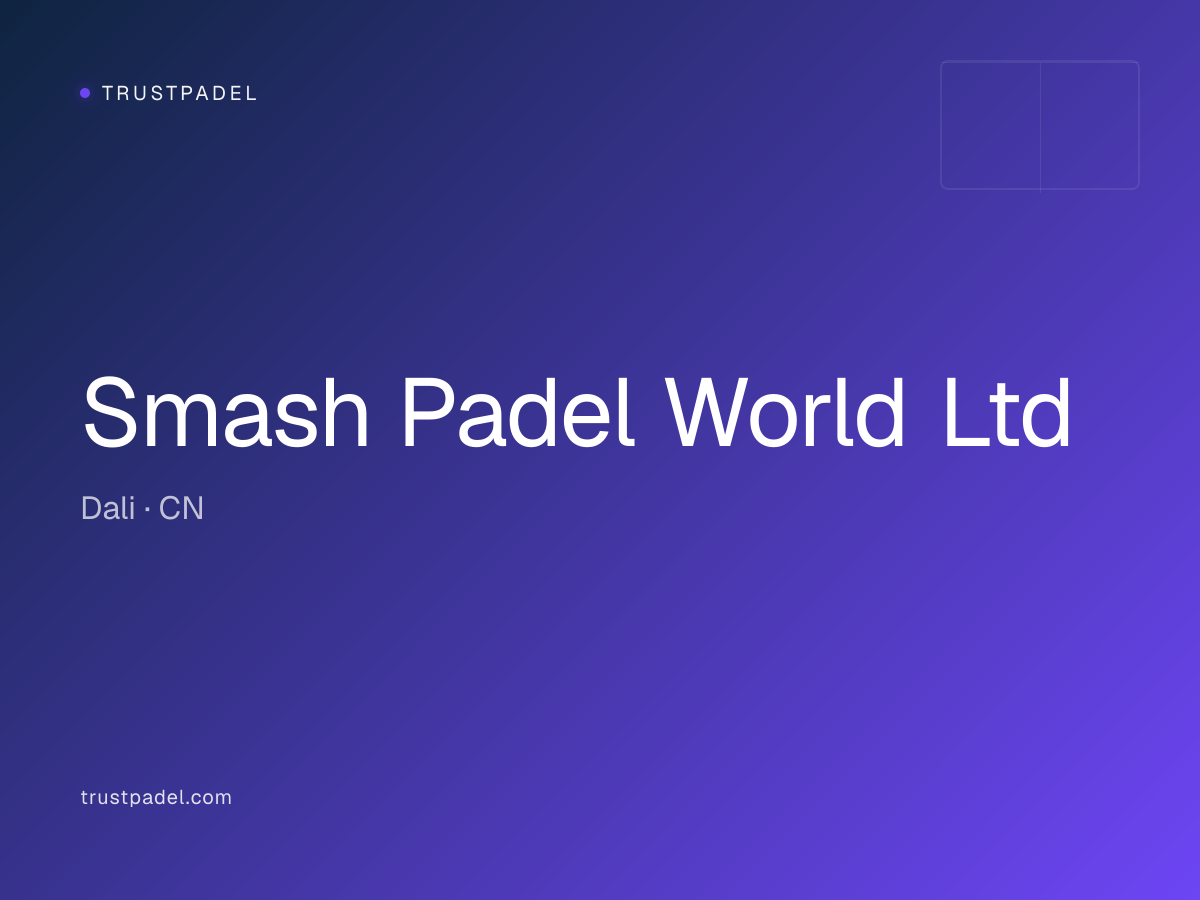 Smash Padel World Ltd padel club