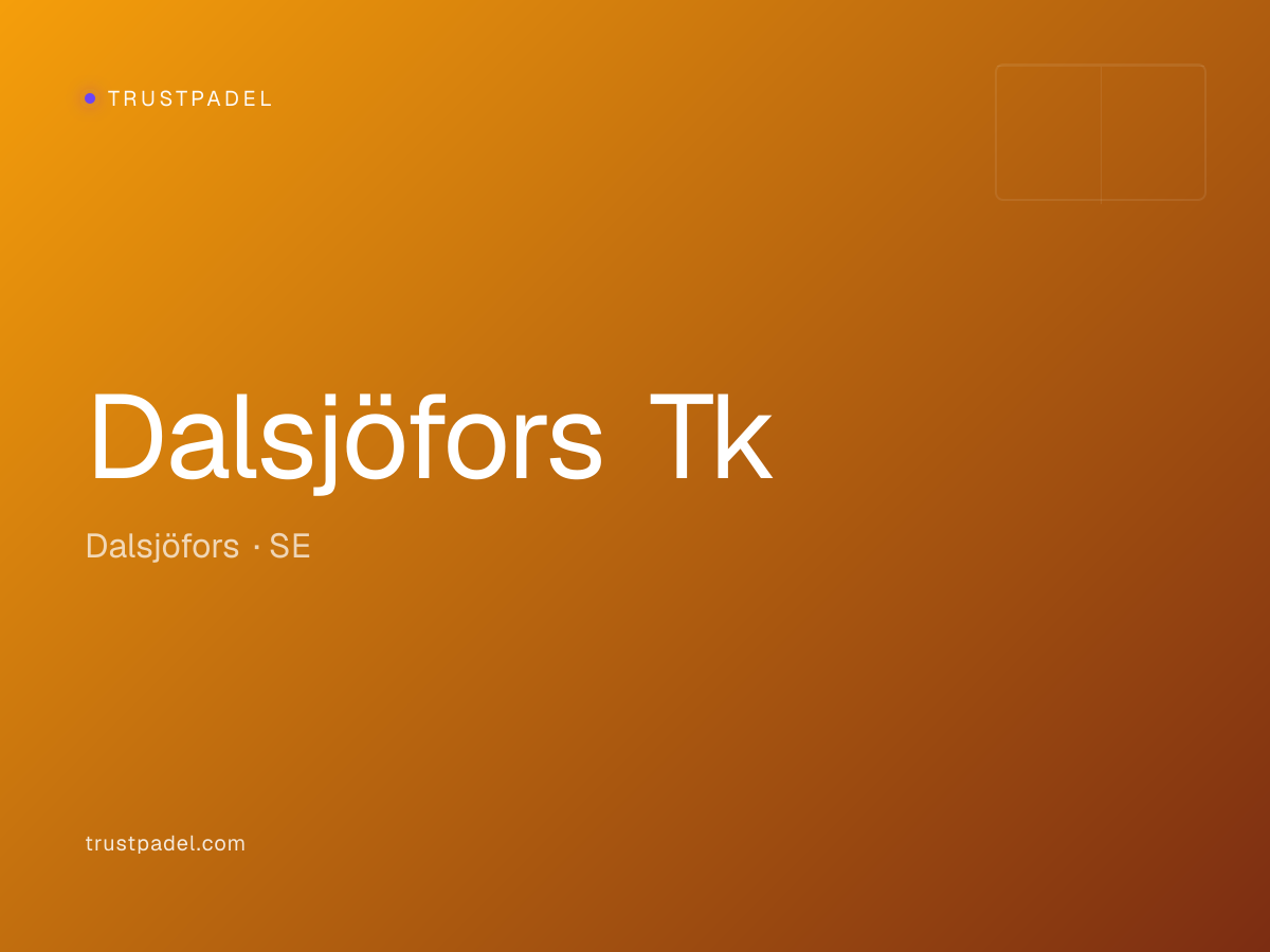 Dalsjöfors Tk padel club
