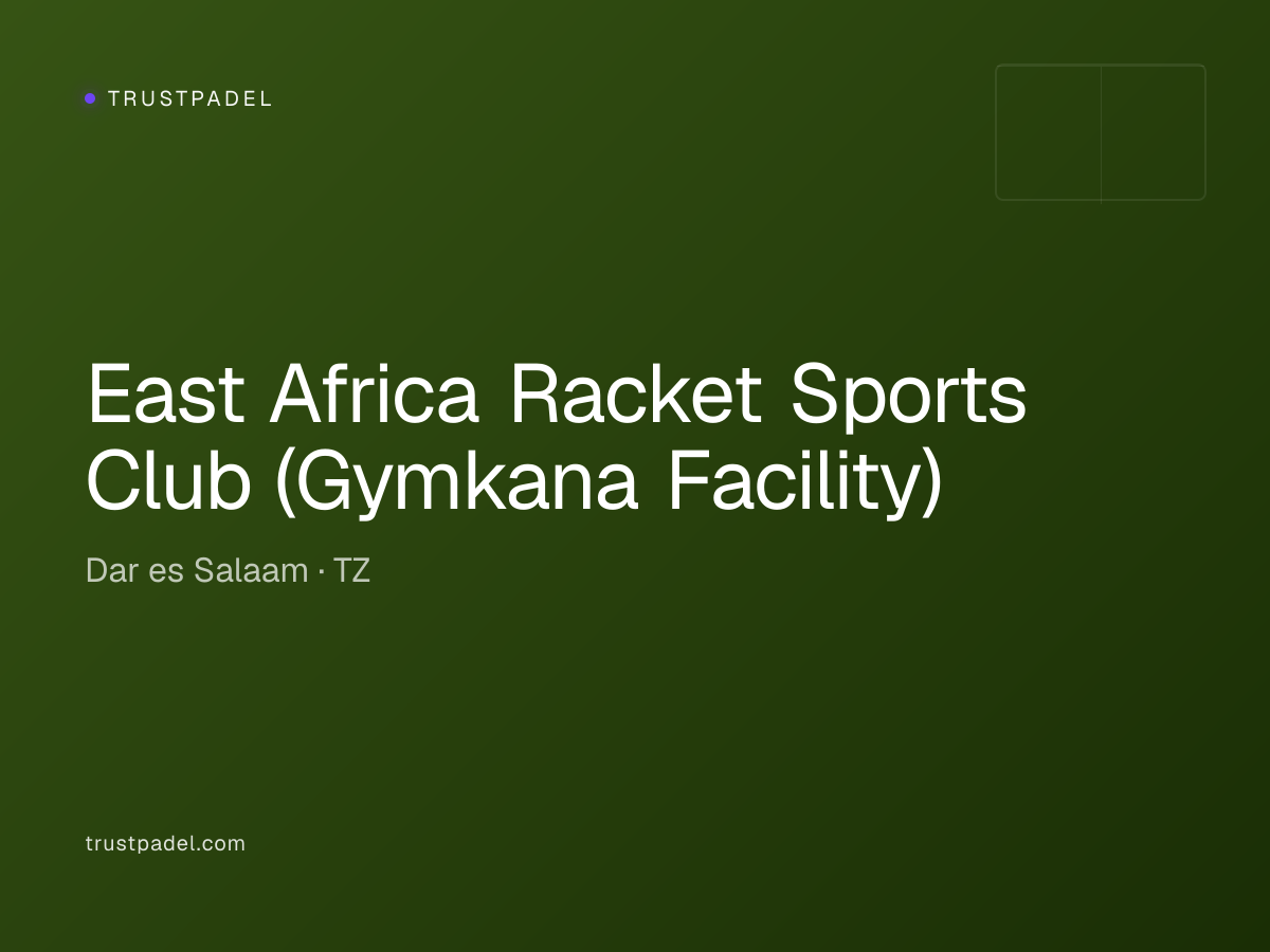 East Africa Racket Sports Club (Gymkana Facility) padel club
