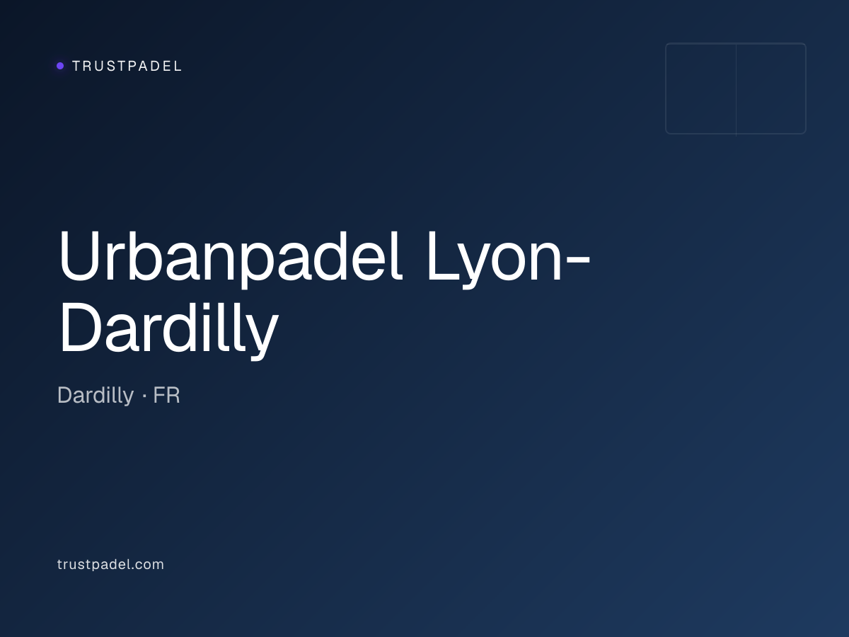 Urbanpadel Lyon-Dardilly padel club