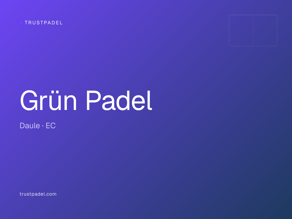 Grün Padel padel club
