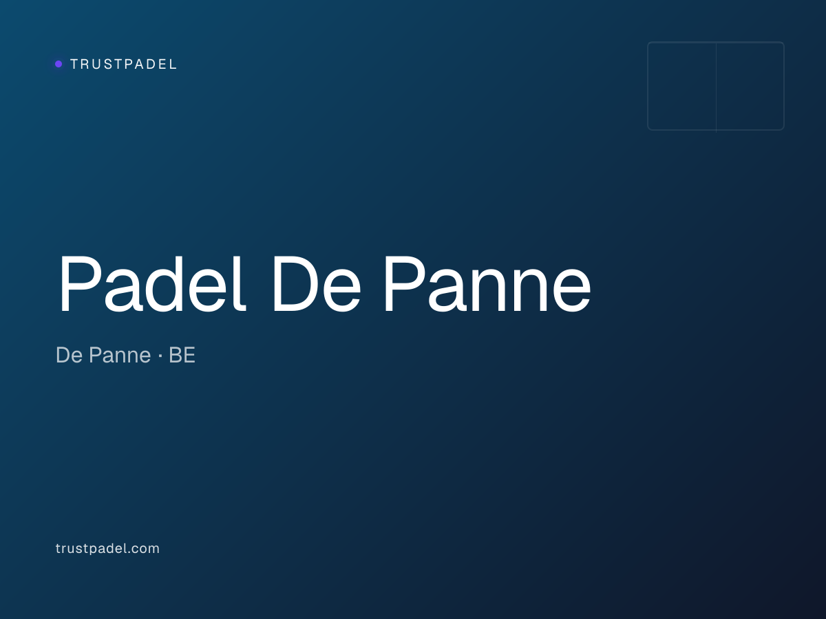 Padel De Panne padel club