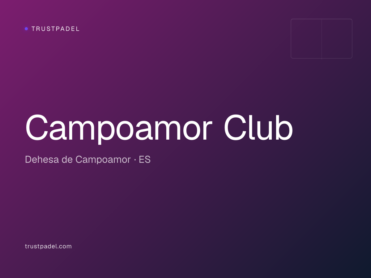 Campoamor Club padel club