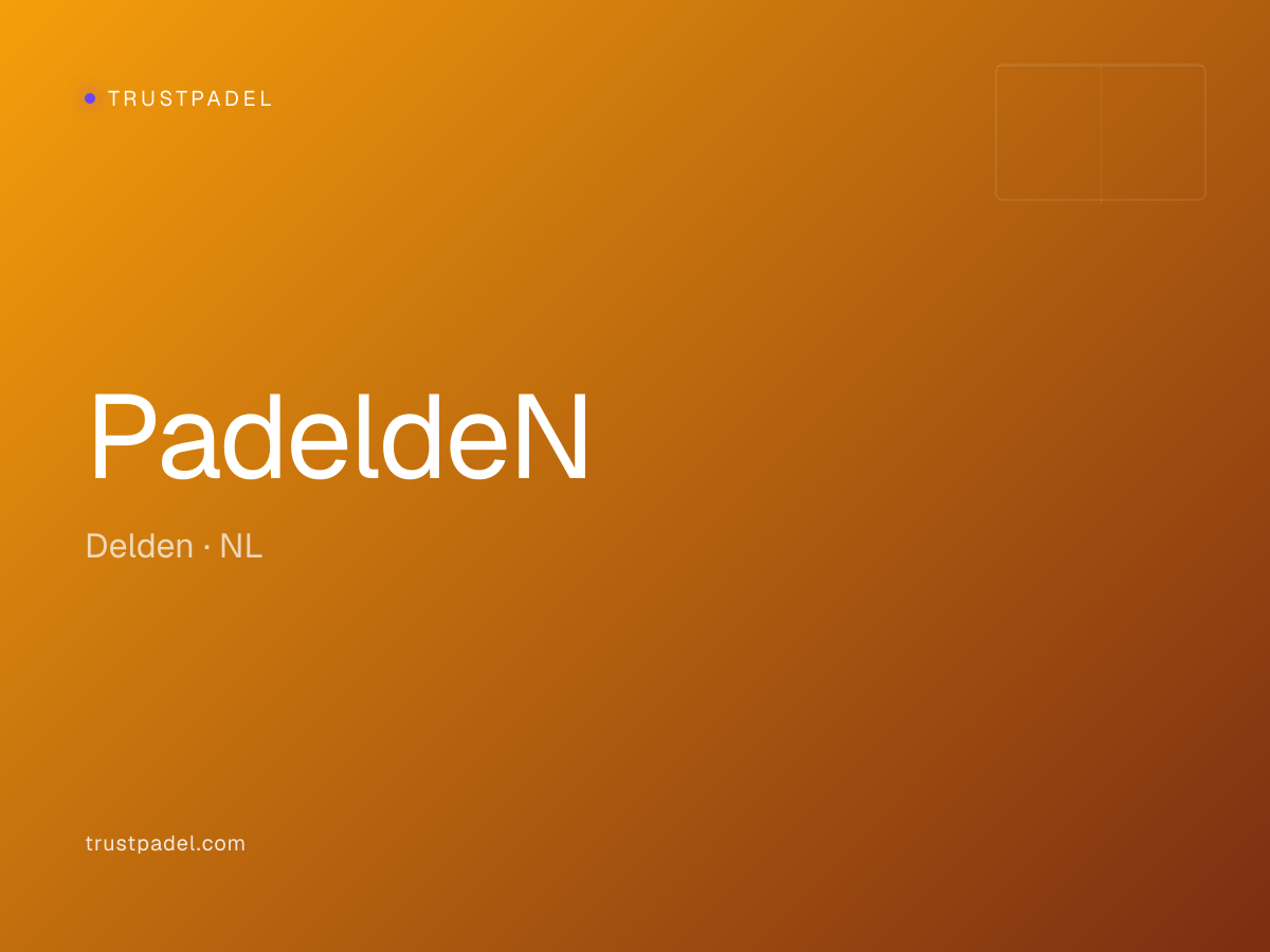 PadeldeN padel club