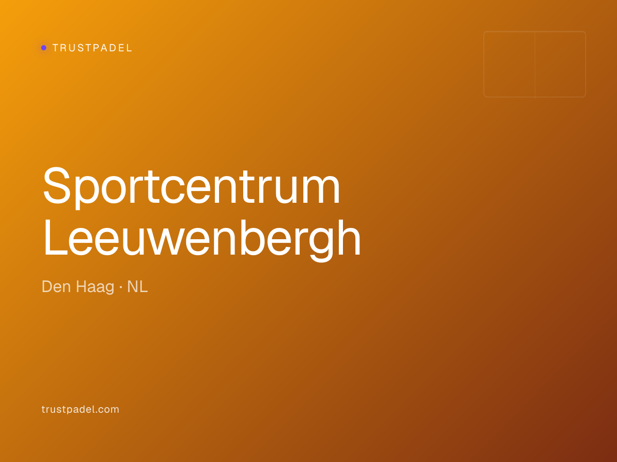 Sportcentrum Leeuwenbergh padel club