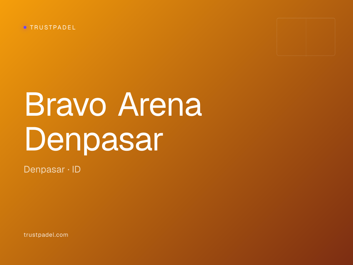 Bravo Arena Denpasar padel club