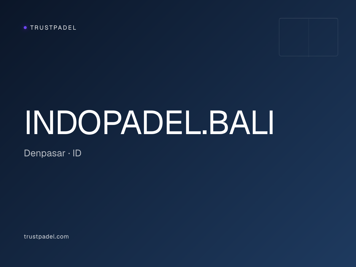 INDOPADEL.BALI padel club