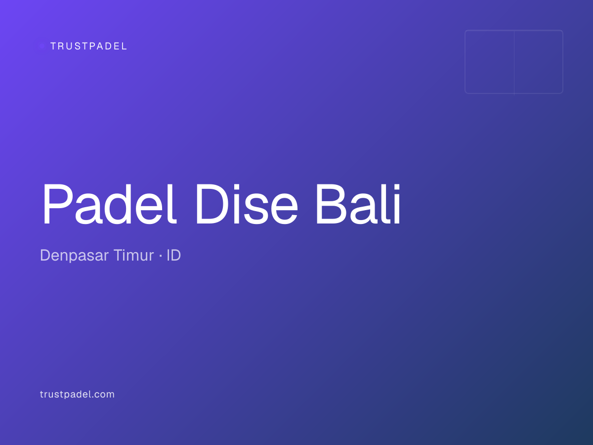 Padel Dise Bali padel club