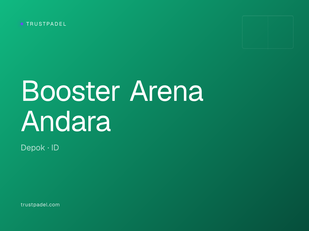 Booster Arena Andara padel club
