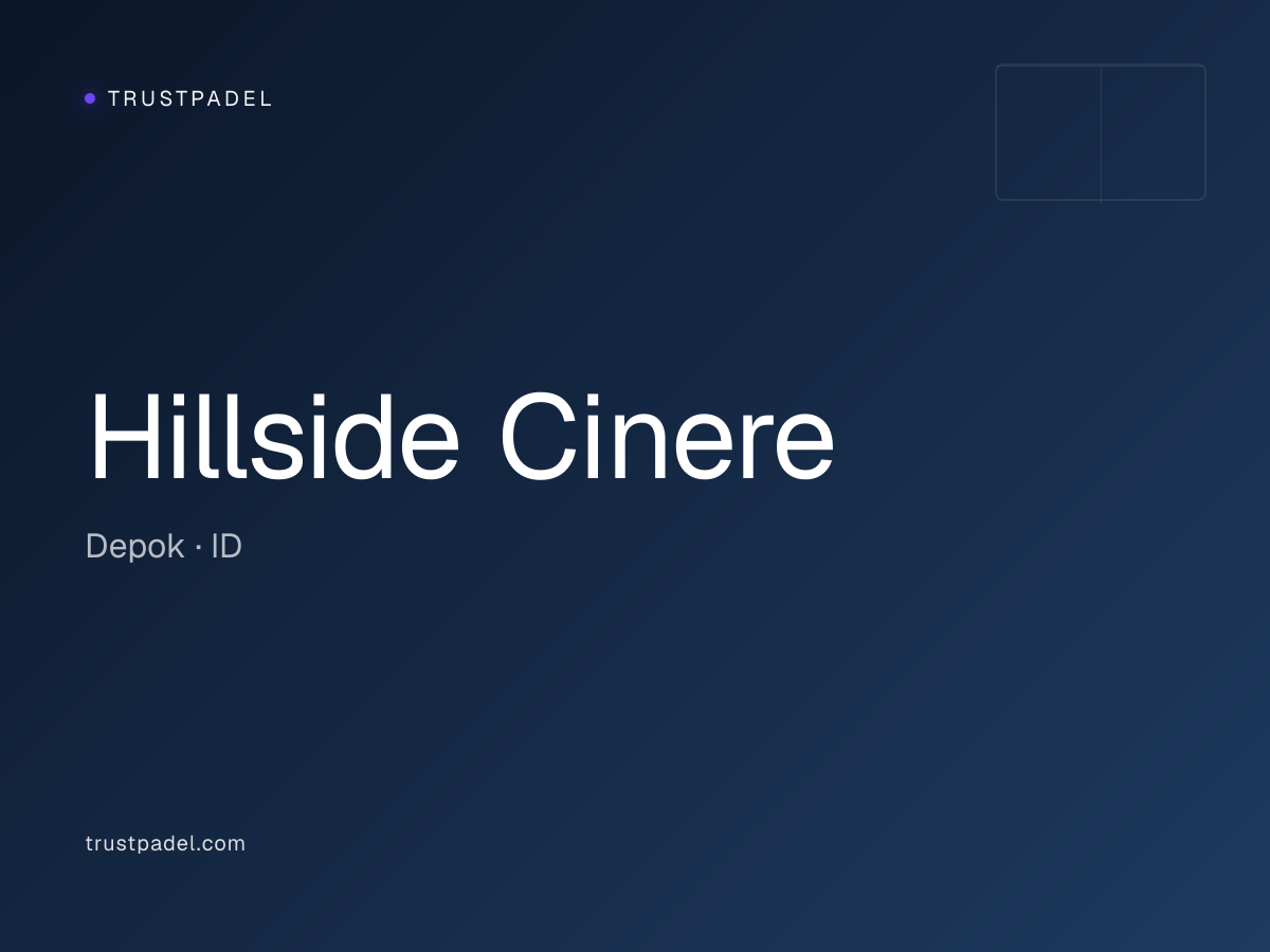 Hillside Cinere padel club