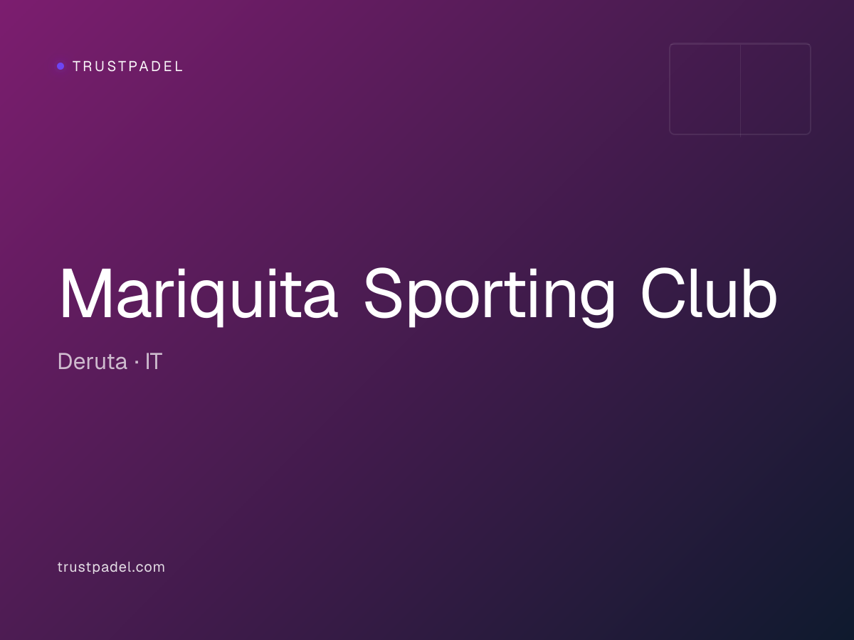 Mariquita Sporting Club padel club