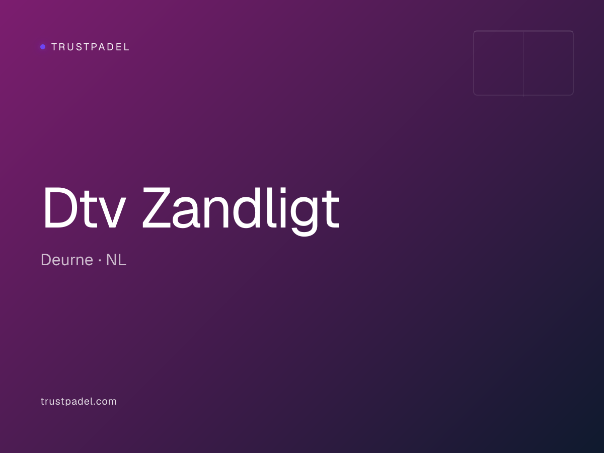 Dtv Zandligt padel club